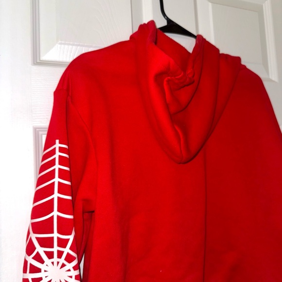 Red Spider Web Zip-Up - Picture 3 of 7